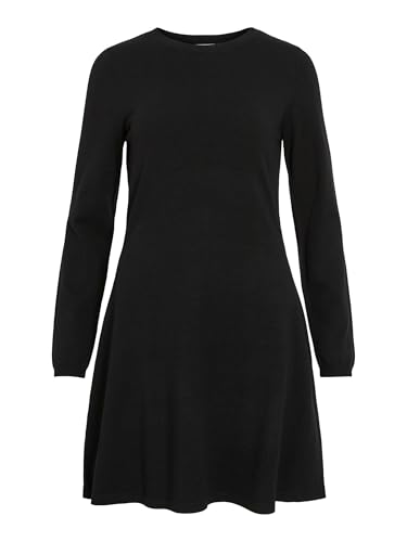 Vicomfy A-Line O-Neck Knit Dress - Noos