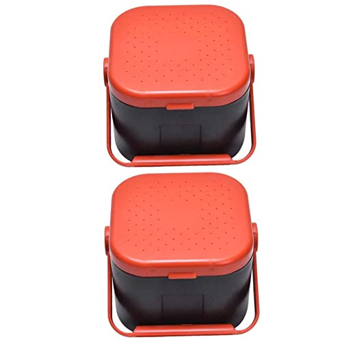 2PCS Worm Bait Holder, Bait Storage Box, Fishing-Accessories Boxes Storage Containers