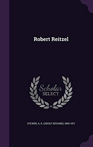 Robert Reitzel 1341678083 Book Cover