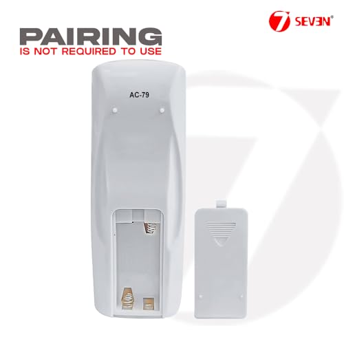 Image of 7SEVEN Compatible with Carrier AC Remote Control Model 79 Suitable for 1 | 1.5 | 2 Ton Split and Window Air Conditioner - Match Each Key by Key Exactly with existing AC Remotes Function