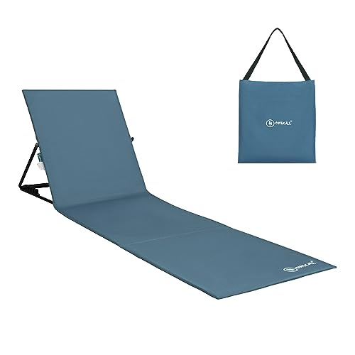 Bild 1 Homecall Strandmatte mit Rückenlehne - (Blau)