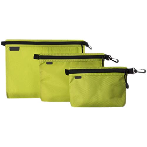 Preisvergleich Produktbild 3-teiliges Set Reißverschluss Aufbewahrungstasche Waschbeutel Kosmetiktasche Wasserdichte Verdickung Bürobedarf Mit Taschendieb Hohe Kapazität Multifunktions (Farbe : A, größe : L)