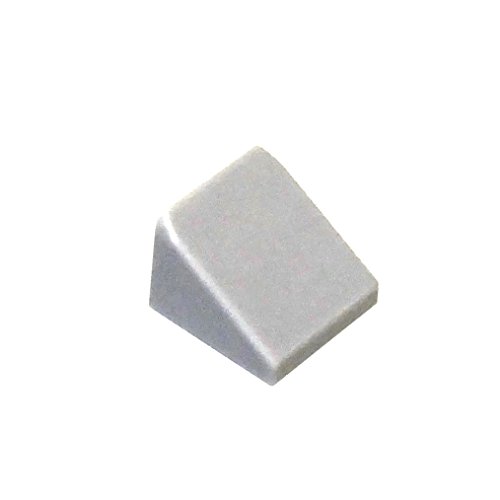 LEGO Parts and Pieces: Light Gray (Medium Stone Grey) 1x1x2/3 30° Slope x100