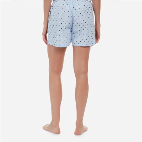 Image of Yuemengxuan Y2k Plaid Shorts Baggy Boxer Shorts for Women Elastic Waist Casual Lounge Bottom Gingham Pajama Shorts Sleepwear