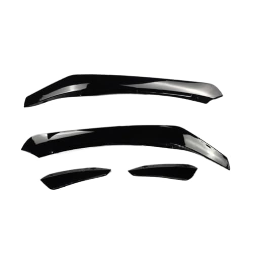 Spoiler avant Benz CLA C117 noir brillant au style AMG affirmé