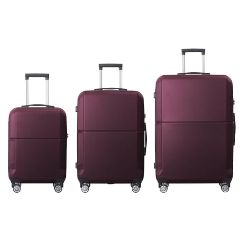Premium ABS Luggage Set, 3-Piece (20