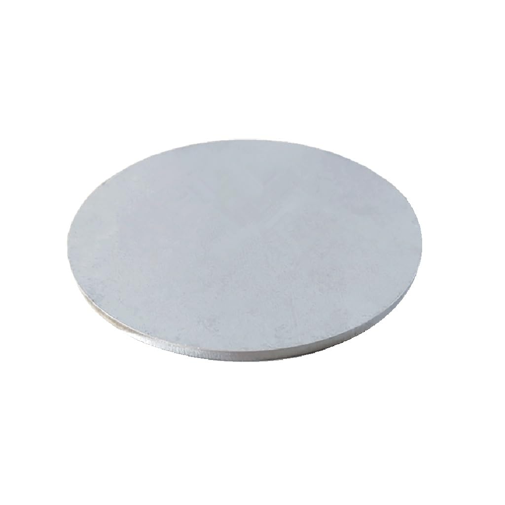 Piastra Rotonda in Acciaio Inox 304 - Disco Circolare (Per Progetti Fai-Da-Te)/Dia 150Mm*2.5Mm 1Pcs