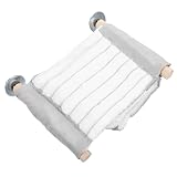 Weicher materialkomfort: die hängematte ist mit luxuriösen hamsterflusennest- und bettflusenschichten gefertigt und bietet eine sanfte berührung, die ihren pelzigen freunden eine weiche, beruhigende umgebung bietet