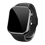 1.96 "AMOLED SMARTWATCH 500NITS明るさ30日間のパワートラッキング充電スイムプルーフモニターフィットネスウォッチ