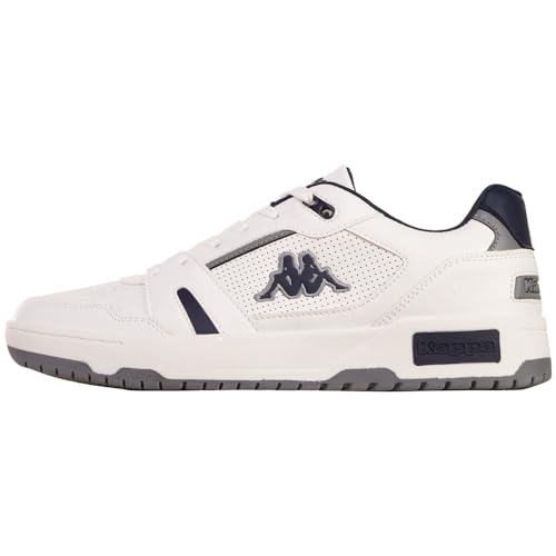 Kappa Código de Estilo: 243401 Yeldes Unisex, Zapatillas Adulto, Blanco Azul Marino, 40 EU