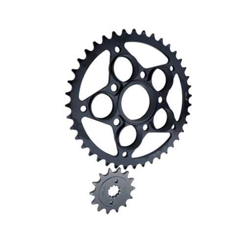 Pignon 14 dents et couronne 41 dents pour optimiser la moto 250SR