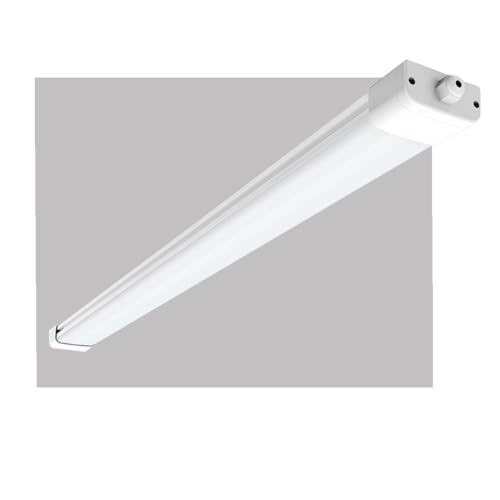 ANTENLICHT LED Feuchtraumleuchte 120CM mit 36W 3960Lumen in Neutralweiß 4000K, Ultraslim Deckenleucht Wasserfest IP65 Verknüpfbar - Kellerleuchte, Wannenleuchte für Büro Keller Garage und Feuchtraum
