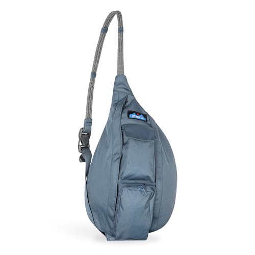 Image of KAVU Mini Rope Sling Pack with Adjustable Rope Shoulder Strap, Orion Blue