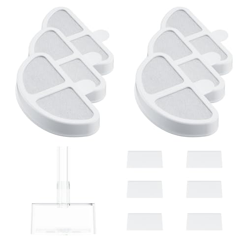 AstroPet 6 Stücke Trinkbrunnen Filter kompatibel für 2.5L Pisces Series Katzenbrunnen ADDF-002MV, ADDF-002PV (AAWF-002)