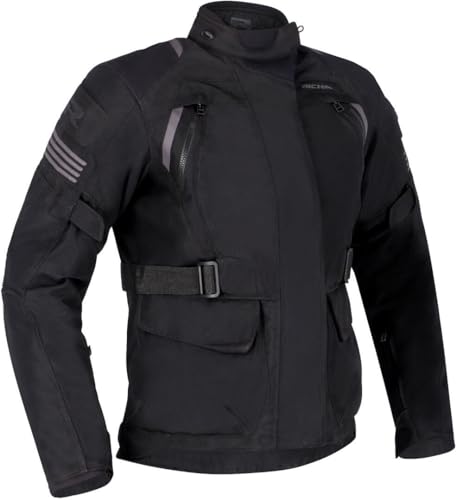 Richa Phantom 3 waterproof Ladies Motorcycle Textile Jacket, black, M