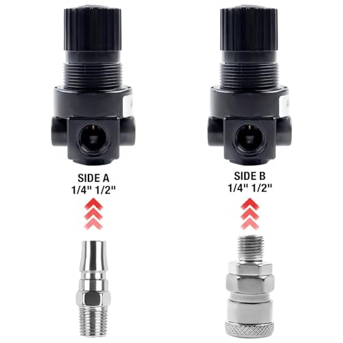 Régulateur de pression AR2000 pour stabiliser l'air de vos outils pneumatiques - 4