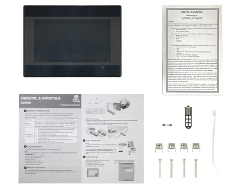 Image of 7.0 inch HMI, HMI5070LB, Human Machine Interface, Resistive Touchscreen, 800 x 480 Resolution, Industrial Applications