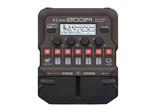 Zoom - A1 Four - Multieffetto Per Chitarra Acustica