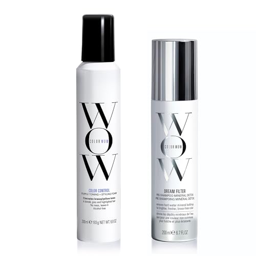 COLOR WOW Crisis Kit for Blonde Hair Maintenance- Keep blonde hai...