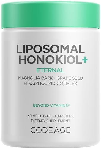 Codeage Liposomal Honokiol Supplement Magnolia Bark 60 Capsules