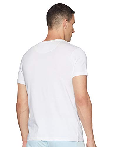 Image of Amazon Brand - Symbol Men's Solid Cotton T Shirt | Plain | V Neck | Half Sleeve-Regular Fit | Combo Pack of 3 (Available in Plus Sizes)