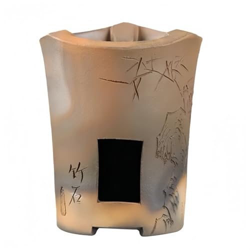 Dekuma ���F �Δ� ���^�X�g�[�u �Y�F ������ �a�� �蒤�� ���퐻 ���|�͗l ��� ����16cm �����🹂�� ���� ���g���u�� �e�B�[�Z�b�g ���o�[�� ���� �A�E�g�h�A �L�����v ����p (�蒤��|�Β��F)