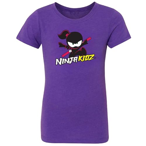 Ninja Kidz Official Original Logo Girls Shirt, Dress Your Ninja