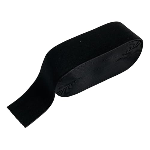 KAZARI日和 ベロア リボン ベルベット 38mm幅 長さ5メートル 手芸 結婚式 (ブラック) - KAZARI日和 - 商品画像