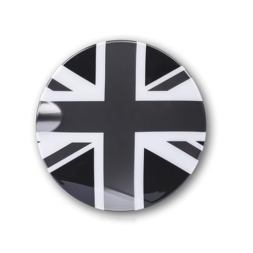 Bouchon de réservoir Mini Cooper F67 coque autocollante Union Jack gris