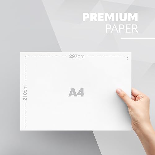delka Multi-Purpose A4 Printer Paper, 75gsm A4 Paper, 2 Ream, 1000 Sheets, White - Image 2