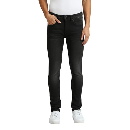 Pepe Jeans Men's Skinny Jeans (PM206813Q011_Black Blast