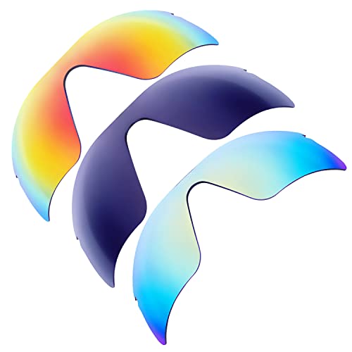 Lentilles de remplacement Oakley Radar Range 3 couleurs anti-reflet