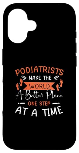 Podiatrist One Step At A Time 面白いカイロポディスト外科医 スマホケース iPhone 16 用