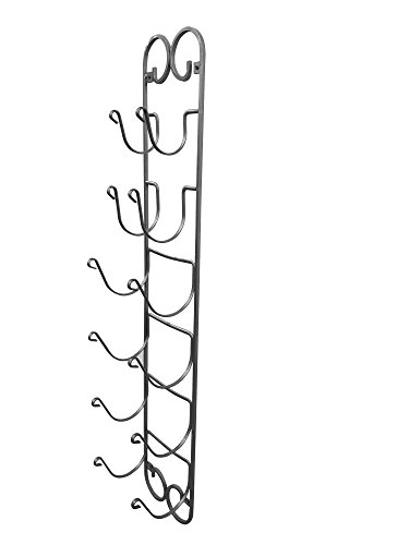 W Home Bathroom Kitchen Wall Mount Hanging Multi Purpose Wine Rack/Hand & Bath Towels