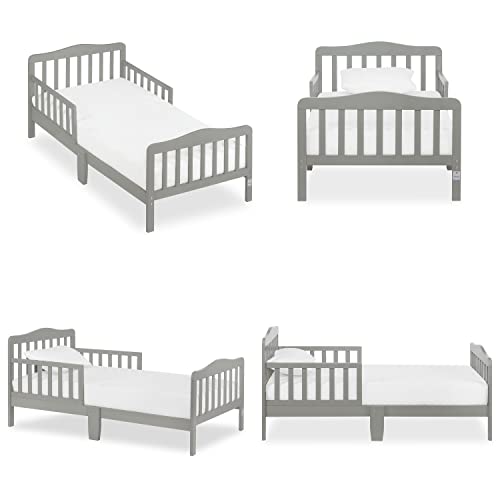 Dream On Me Classic Design Toddler Bed, GREENGUARD Gold, Cool Grey - image 7
