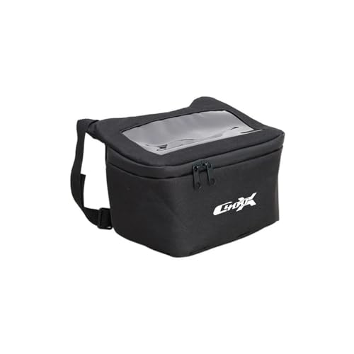 AMZCO Borsa Manubrio Anteriore Per C400 X C400X Borsa Anteriore Per Moto Impermeabile Di Grande Capacità(With logo)