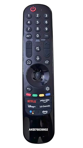 Image of Compatible Voice Magic Remote AKB76039902 for LG MR22GA Compatible with All LG TV Models 2018,2019, 2020, 2021 & 2022 [for Support Please Call 9873464098]