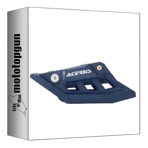 Guide de chaine bleu Acerbis pour rouler sur circuit avec Husqvarna TC 125 2023 2024 2025