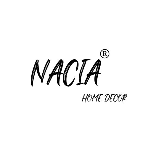 Image of NACIA Velvet Upholstered Ottoman Stool with Wooden Legs | Round Pouffe Footrest Seat for Living Room Bedroom Balcony | Compact Foot Stool for Sitting Home Decor Furniture, 18 Inch (Black, Set of 2)