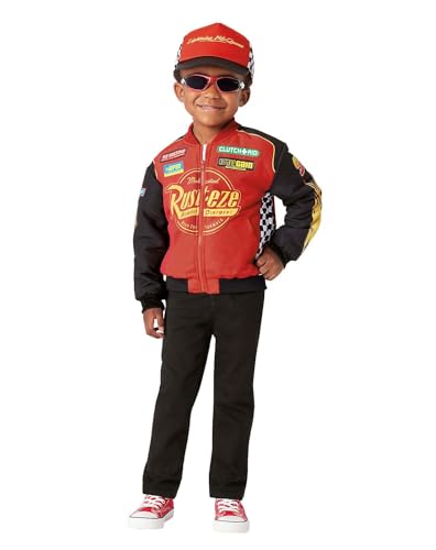 Spirit Halloween Cars Toddler Lightning McQueen Racing Jacket