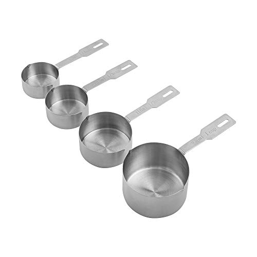 Fox Run Measuring Cup Set, 6.5 X 3.25 X 3 Inches, Metallic #TOP6