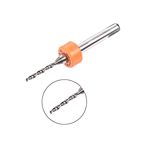 Uxcell A19091500UX0224 Pcb Drill Bits 1.1Mm-2.0Mm Tungsten Carbide Rotary Tool Jewelry Cnc Engraving Print Circuit Board Micro Drill Bits 1/8 Inch Shank 1 Set thumb #4