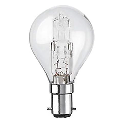 Halogen Golf Ball Light Bulbs SBC 40W Warm White Pack of 3 (B15 Globe Bulbs 40watt) Cover