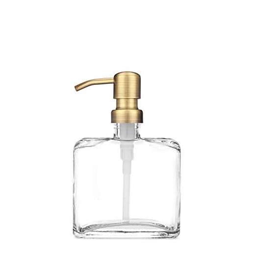 Rail19 Urban Square Recycled Glass Soap Dispenser