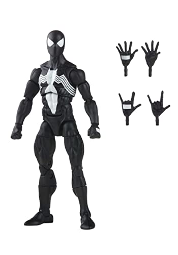 Marvel Legends Series Figura de 15 cm com Acessórios - Symbiote Spider-Man - F3697 - Hasbro, Preto e