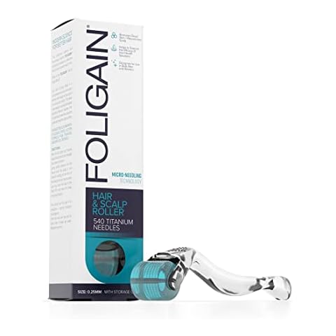 Foligain Hair & Scalp Roller for Thinning Hair, for Men & Women Cover