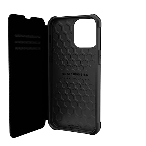 Étui iPhone 13 Pro Max UAG Metropolis Folio Kevlar Noir original - 5