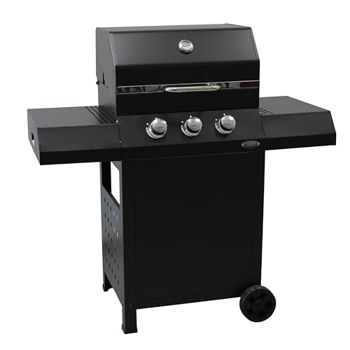 Barbacoa de gas CAZORLA BLACK - 3 quemadores - IMOR