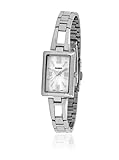 Casio Women's Core LTP1341D-7A Silver Stainless-Steel Quartz Watch with White Dial