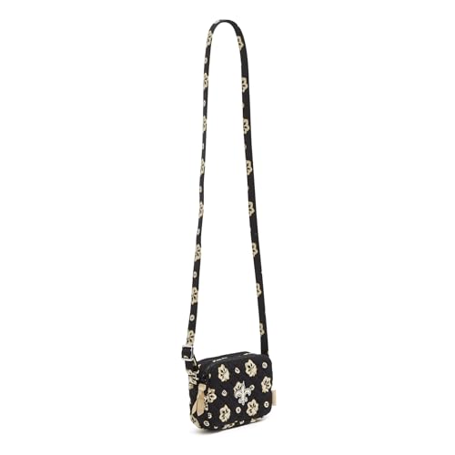 Image of Vera Bradley womens Cotton Small Stadium Crossbody Bag